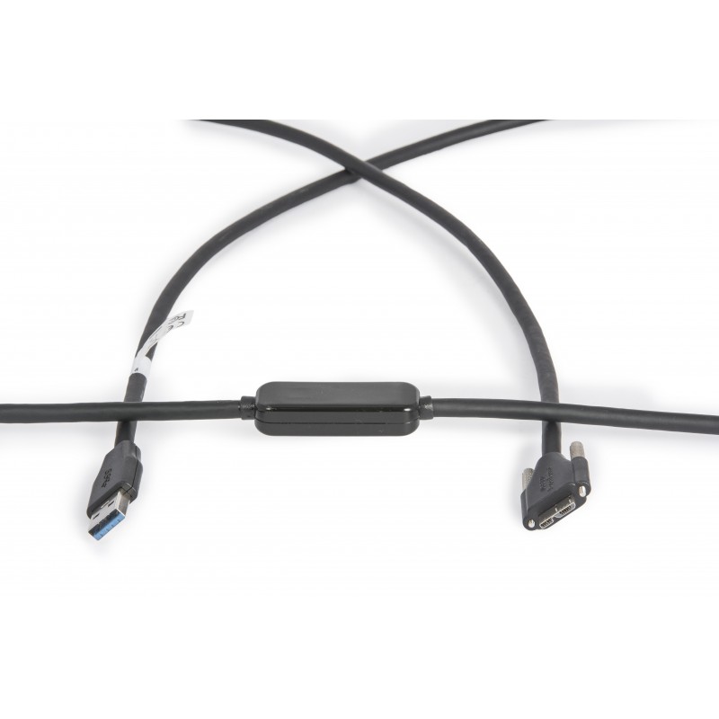 Câble USB 3.0 de10 m (! Longueur Type A/Micro-B Mâle (idéal pour Skyris Caméras)