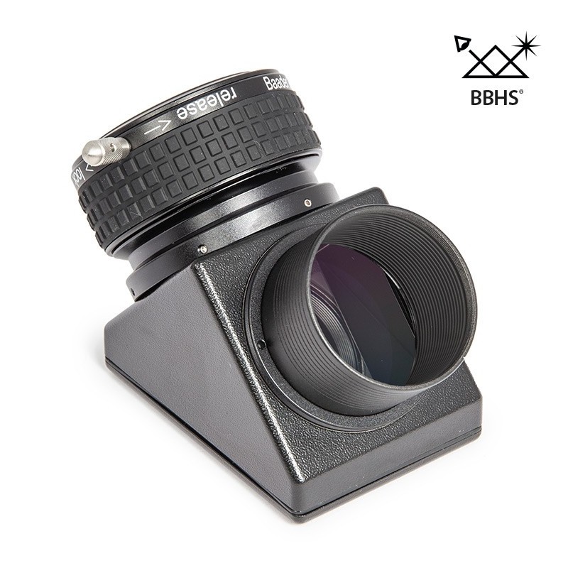 RENVOI COUDE NOIR A PRISME BAADER BBHS. PRISME SELON LA NORME ZEISS ET SYSTEME DE BLOCAGE CLICKLOCK COULANT 50,8 MM