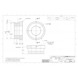 Adaptateur Coulant 70 mm ♂/Coulant 50,8 mm ♀ SMP Hedrick CDK20/24