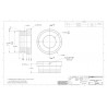 Adaptateur Coulant 70 mm ♂/Coulant 50,8 mm ♀ SMP Hedrick CDK20/24