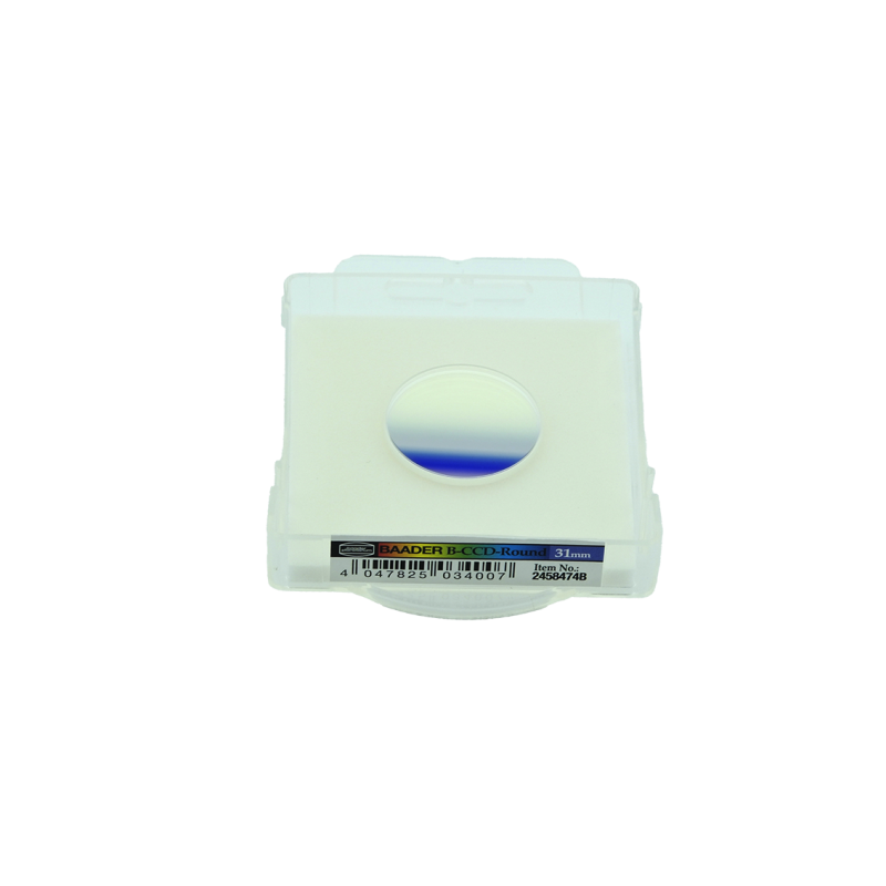 FILTRE BAADER BLEU CCD B 31X2 MM, ROND