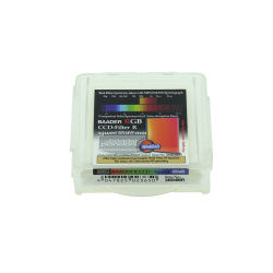 FILTRE ROUGE CCD PLAN PARALLELE, SECTION CARREE 65 X 65 MM NON MONTE